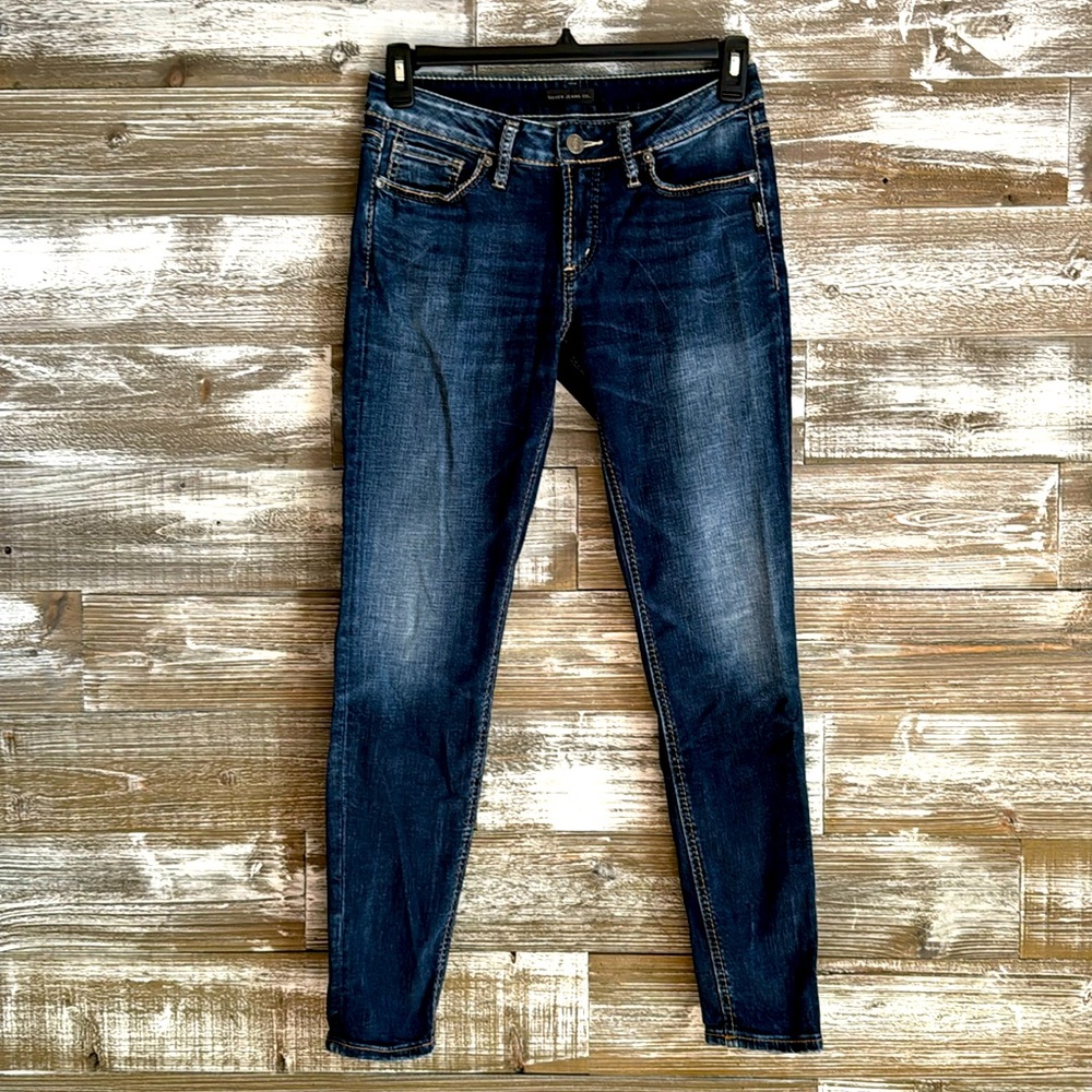 SOLD
Silver Jeans Suki Skinny W28/L29